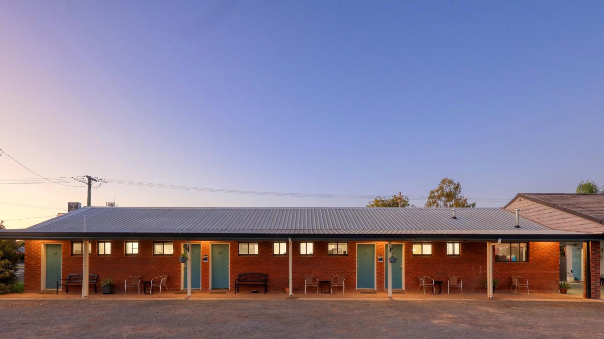 The Major Mitchell Motel Bourke Buitenkant foto